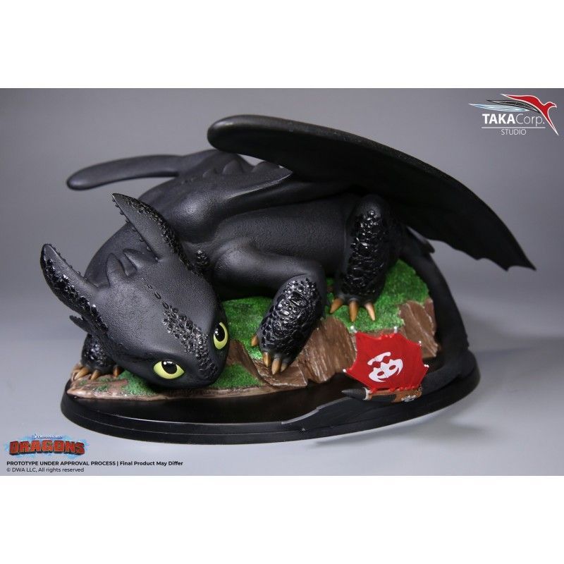 Dragons - Figurine tirelire Krokmou Toothless, Piggy Vinyl
