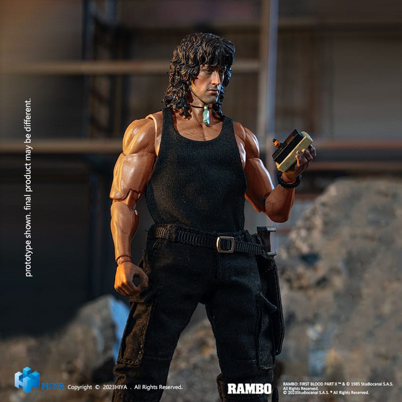 Figurine articulée : Rambo