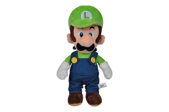 Super Mario Peluche - Luigi 30 cm - LJ Shop - Boutique en ligne Suisse